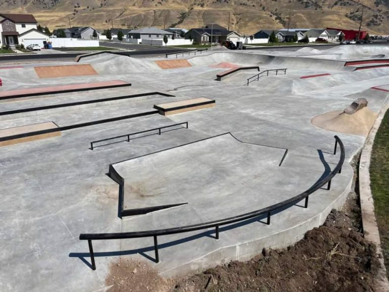 Hyrum Skatepark (aka Blacksmith Fork Skatepark) 2024 => STRAY ROCKET